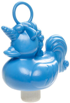LG-Imports Blauw eenhoorn badeendje badspeelgoed 12 cm