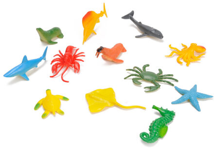 LG-Imports Speelset Zeedieren Junior 12-delig