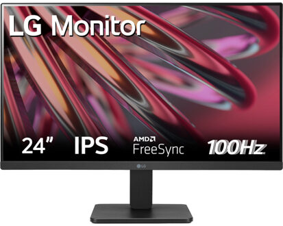 LG LG24MR400-B Monitor Zwart