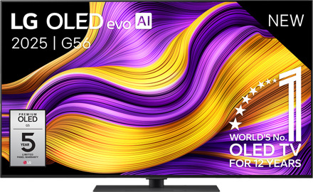 LG OLED65G56LS (2025) - 65 inch - OLED TV Zwart