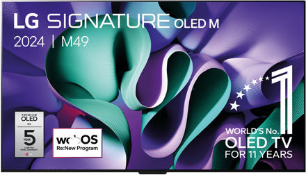 LG OLED77M49LA (2024) - 77 inch - OLED TV Zwart