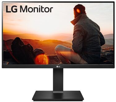 LG QHD IPS 24QP750P-B Monitor Zwart