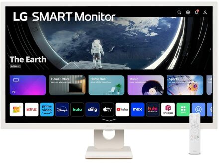 LG Smart Monitor 32SR50F-W Monitor Wit