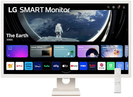 LG Smart Monitor 32SR50F-W Monitor Wit