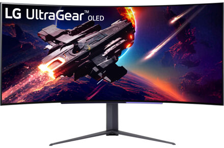 LG UltraGear OLED 45GR95QE-B Monitor Zwart