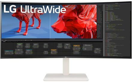 LG UltraWide 38WR85QC-W Monitor Wit