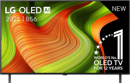 LGOLED65B56LA (2025) - 65 inch - OLED TV Zwart