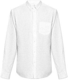 Liam overhemd Samsøe Samsøe , White , Heren - Xl,L