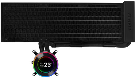 Lian Li Hydroshift II LCD-C 360 fanless Waterkoeling