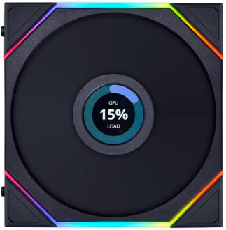 Lian Li UNI FAN TL-LCD140 Reverse Black Single Pack Case fan