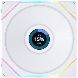 Lian Li UNI FAN TL-LCD140 Reverse White Single Pack Case fan