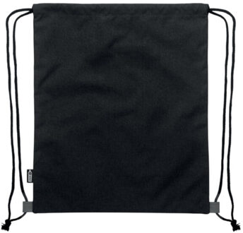 Libag tweekleurige rpet trekkoordtas Zwart - One size