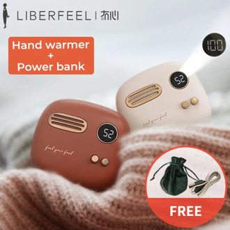Liberfeel Maoxin hand warmer power bank electronic retro powerbank mini powerbank for xiaomi huawe iPhone rechargeable
