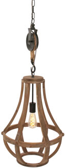 Liberty Bell Hanglamp blank eiken Wit