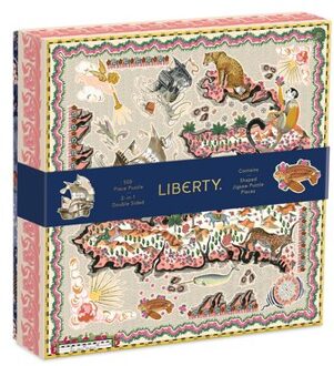 Liberty Maxine 500 Piece Double Sided Puzzle With Shaped Pieces - Liberty London