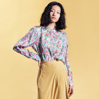 Liberty Print Blouse Veelkleurig