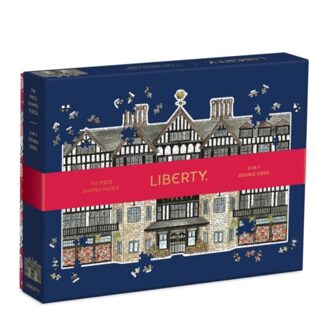 Liberty Tudor Building 750 Piece Shaped Puzzle - Liberty London