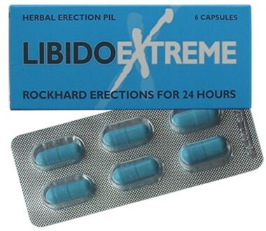 Libido Extreme Erectiepillen 6st. Blauw