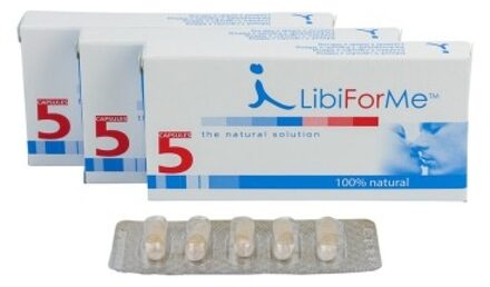 Libidoforte / LibiForMe Erectiepillen - 15 Capsules - Libido Verhogend - 100% Natuurlijk Voedingssupplement - Discreet Geleverd - Alternatief Voor: Viagra, Levitra, Cialis, Forte, Kamagra En Performance.
