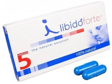 Libidoforte / LibiForMe Erectiepillen - 5 Capsules - Libido Verhogend - 100% Natuurlijk Voedingssupplement - Discreet Geleverd - Alternatief Voor: Viagra, Levitra, Cialis, Forte, Kamagra En Performance.
