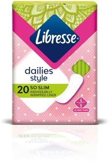 Libresse Maandverband Libresse Dailies -Stijl So Slim Mini 20 st