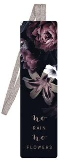Libri_x boekenlegger met elastiek - flowers