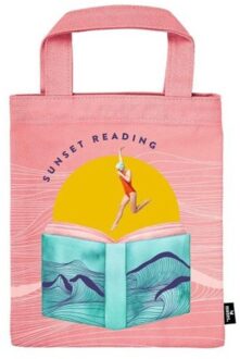 Libri_x boekentas, formaat 20 x 25 cm - sunset reading