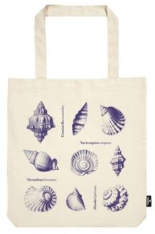 Libri_x canvas tas, formaat 39 x 42 cm, seashells