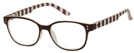 Libri_x leesbril gestreept, assorti