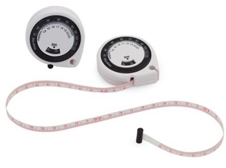 Lichaam meetlint met BMI meter