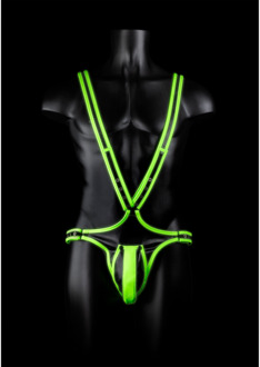 Lichaamsbedekkende Harnas - Glow in the Dark - L/XL