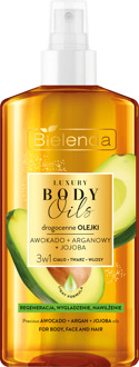 Lichaamsolie Bielenda Luxury Body Oils Drogocenne Olejki Awokado + Arganowy + Jojoba 150 ml