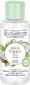 Lichaamsolie Evoluderm Coconut Oil 100 ml