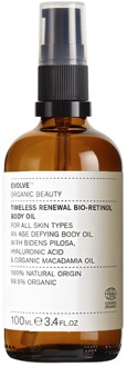 Lichaamsolie Evolve Organic Beauty Timeless Renewal Bio Retinol Body Oil 100 ml
