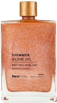 Lichaamsolie Face Facts Shimmer Glow Oil 100 ml