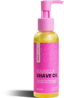 Lichaamsolie Face Facts Vanilla Shave Oil 120 ml