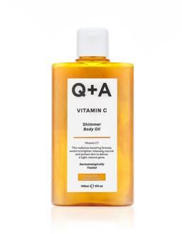 Lichaamsolie Q+A Vitamin C Shimmer Body Oil 150 ml