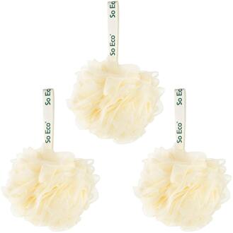Lichaamsspons So Eco Bath & Shower Pouf 3 st