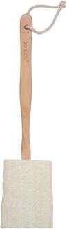 Lichaamsspons So Eco Flat Loofah With Wooden Handle 1 st