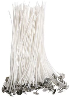 Licht 100 Stuk Katoen Kaars Lont 20Cm Pre-Waxed Kaars Maken, kaars Diy Kaars Lamp Verjaardagsfeestje Leveranties Cera Para Velas