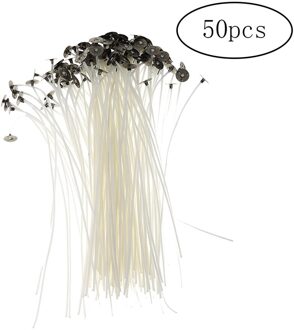 Licht 100 Stuk Katoen Kaars Wieken 15Cm Pre-Waxed Voor Kaars Maken, kaars Diy Accessoires Wicks Vervanging Diy Gebruik