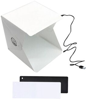 Licht Box Mini Opvouwbare Studio Studio Fotografie Led Lichtbak Studio Fotografie Tent Kit En 6 Kleurrijke Achtergronden #40