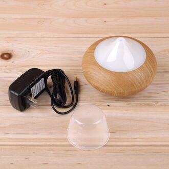 Licht/Donker Woodgrain Ultrasone Ion Luchtbevochtiger Aroma Air Aromatherapie Etherische Olie Diffuser Ultrasone Purifier Mist Maker