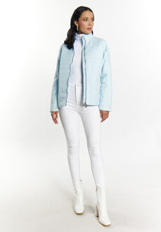 licht gewatteerd jack Dames lichtblauw - XS