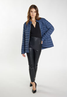 licht gewatteerd jack Dames marine - maat XS Marineblauw