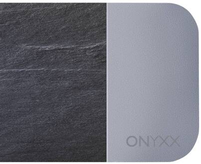 LICHT GRIMMEISEN Onyxx Linea Pro hanglamp leisteen leisteen, geanodiseerd zilver