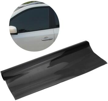 Licht Zwart 75Cm X 6M Auto Van Venster Tint Film Universal Fit Voor Privacy Zon Glare Warmte Reductie