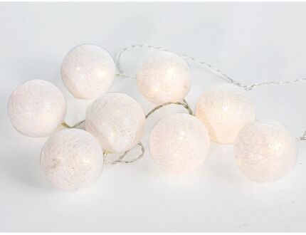 Lichtbal Slinger Lichtsnoer - 20 Led's - Warm Wit - 31cm - Binnen