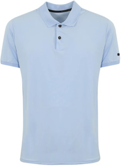 Lichtblauwe Polo Shirt Slim Fit RRD , Blue , Heren - 2Xl,Xl,L,M,S,3Xl