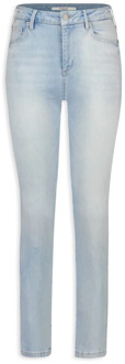 Lichtblauwe stretchy straight jeans Sarah Homage , Blue , Dames - W31,W27